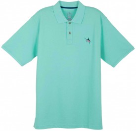 Guy Harvey AFTCool Performance Polo in White, Black, Yellow or Aqua Blue